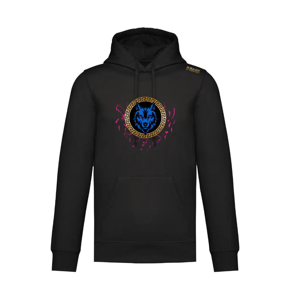 Sweat #PEUPLEBLEU à capuche