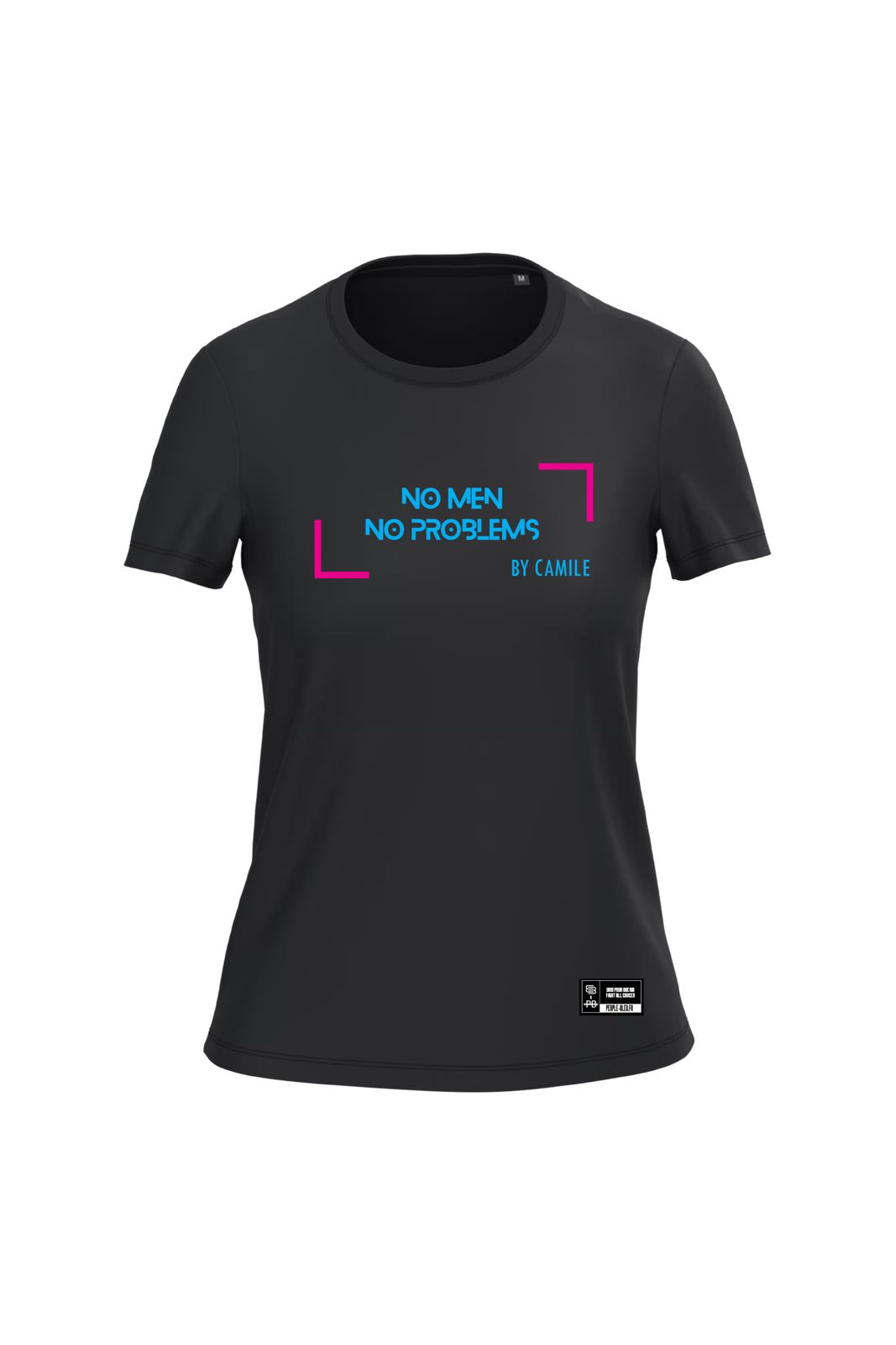 T-shirt #PEUPLEBLEU x NO MEN NO PROBLEMS by CAMILLE