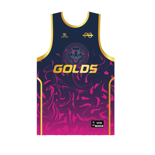 Maillot de basket #PEUPLEBLEU – GOLDS