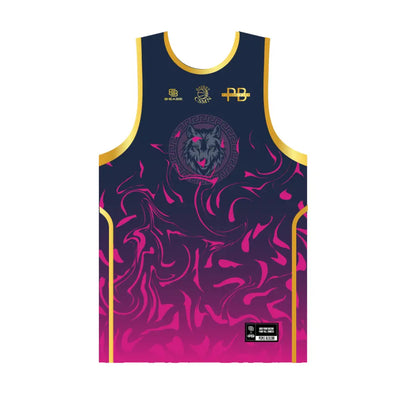 Maillot de basket #PEUPLEBLEU