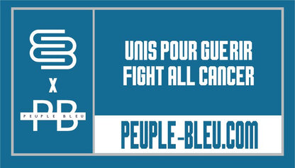 Pins ruban Blue #PEUPLEBLEU